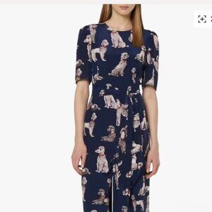 LK Bennet Silk Jumpsuit